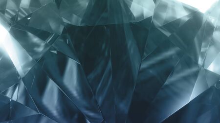 diamond close-up like background with circle movement and sparkle glitter effect, shine white light like typical diamond style, luxury business conceptの写真素材