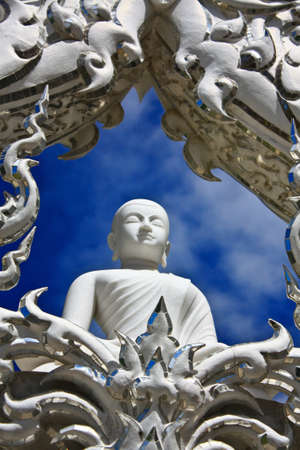 Buddha temple art in Thailandの写真素材