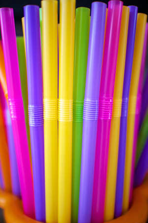 Drinking strawの写真素材