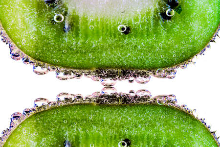Kiwi bubbles.の写真素材