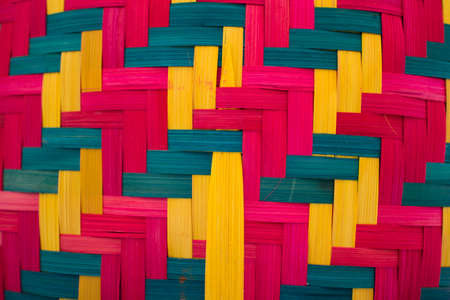 Thailand bamboo weave blows.の写真素材