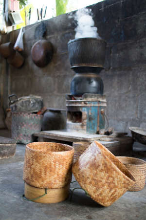 rice boxの写真素材