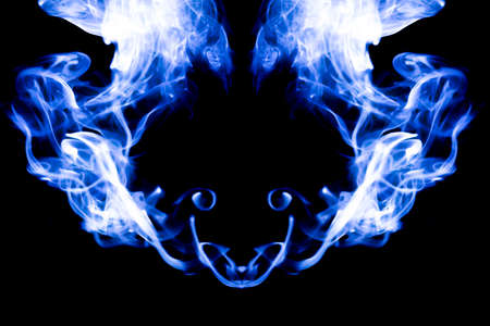 abstract smoke movement colourfulの写真素材