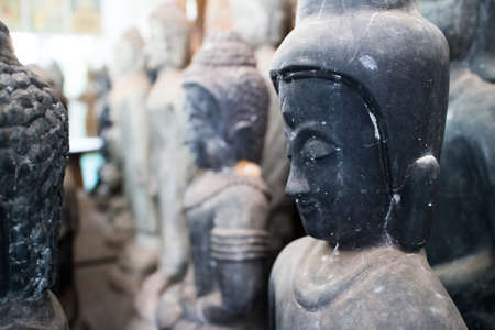 buddha temple Nong Khai,Thailandの写真素材