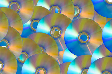 Multi-disc CD-ROMの写真素材