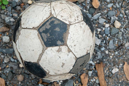 old foootballの写真素材