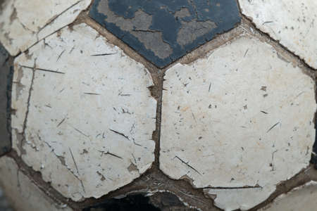 old foootballの写真素材