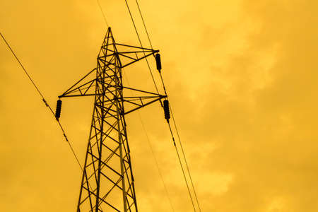 High voltageの写真素材