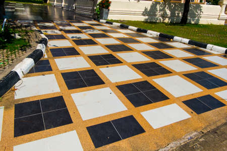tiled floor