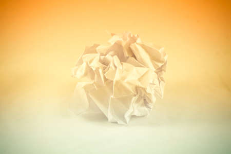 crumpled paper