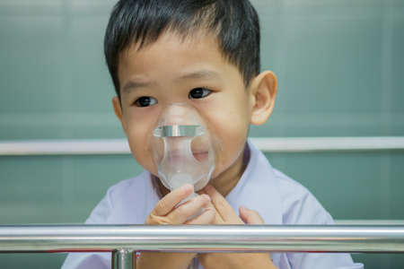Child Nebulizerの写真素材