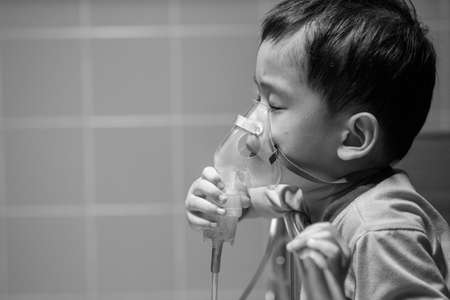 Child Nebulizerの写真素材
