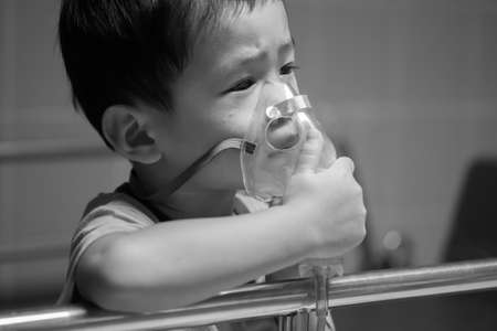 Child Nebulizerの写真素材