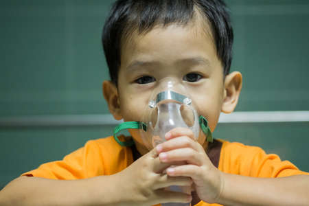 Child Nebulizerの写真素材