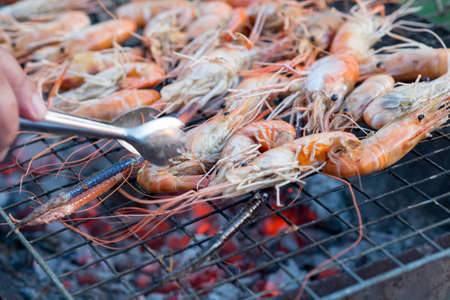 Grilled Shrimpの写真素材