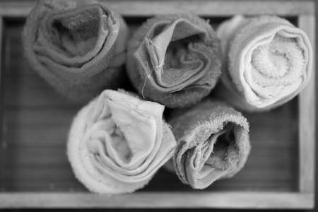 Roll towelsの写真素材