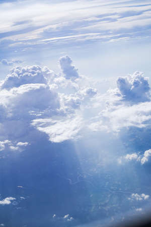 bird eye view townの写真素材