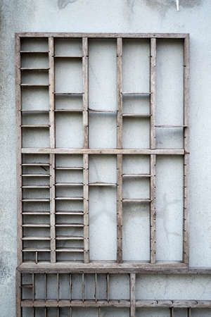 Shelves of oldの写真素材