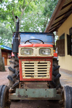 Old tractorsの写真素材