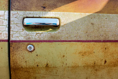Rusty car door
