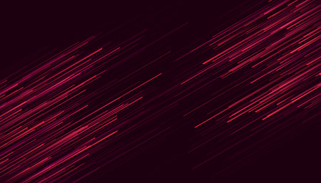 Modern abstract high-speed light effect. Technology futuristic dynamic motion on blue background. Movement pattern for banner or poster design background concept.のイラスト素材