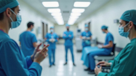 Robotic surgery precision arm with laser guidance systemの素材