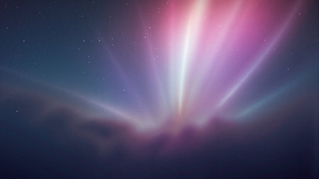 Minimal nebula fog gradient background with copy spaceの素材