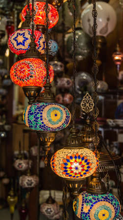 hanging beautiful arab lamp