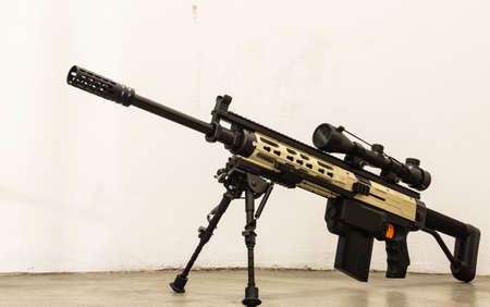 mod toy sniper blaster gun displayの写真素材