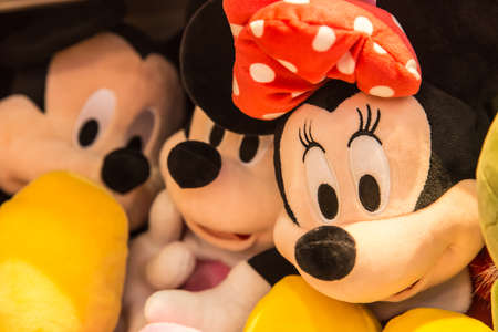 Singapore-JUN 24 2017:mickey doll soft toyの写真素材