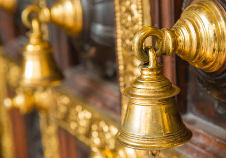 vintage design style door bellのeditorial素材