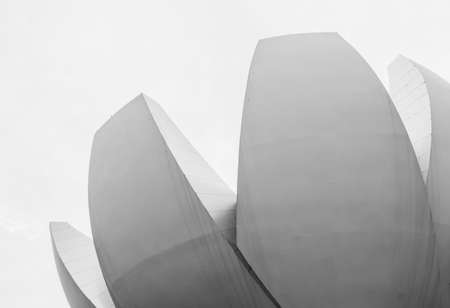 SINGAPORE-MAY 27 2017: Singapore science museum near marina bayのeditorial素材