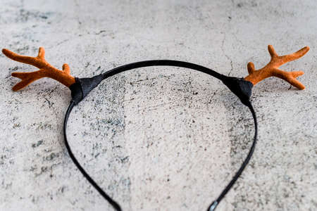 The Christmas theme Headband on white background.の写真素材
