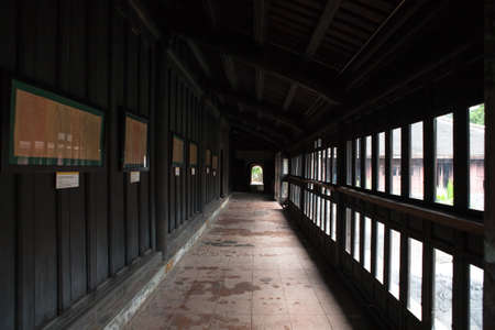 Lobby of DaiNoi castle, Hue province, VietNamのeditorial素材