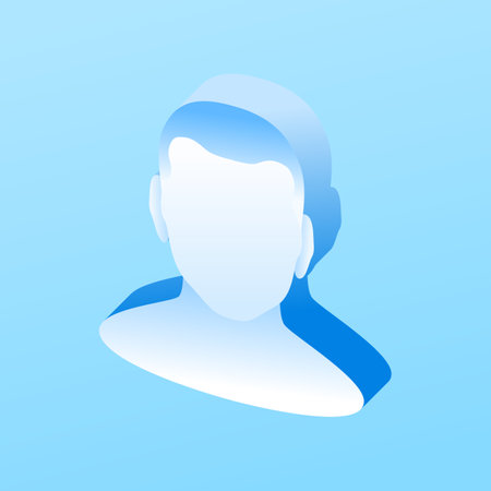 Man Profile Picture , Outline Avatar ,Sign ,Icon ,Logo for Website , Social Media , Account ,Member Card etc. with transparency backgroundのイラスト素材