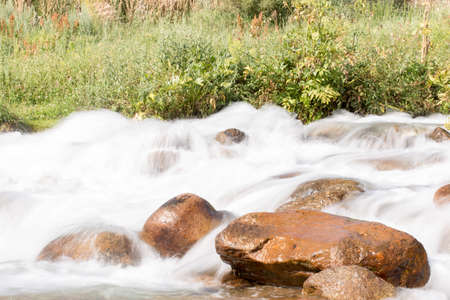 Small waterfallの写真素材