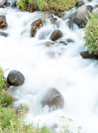 Small waterfallの写真素材
