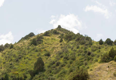 mountain and sky