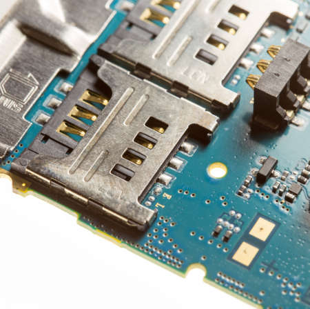 place for a SIM card phone