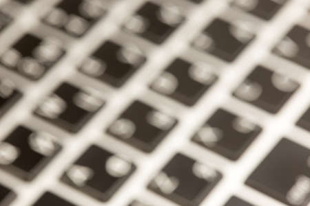 background notebook keyboard with soft focusの写真素材