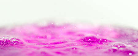 pink cocktail in a glass close upの写真素材