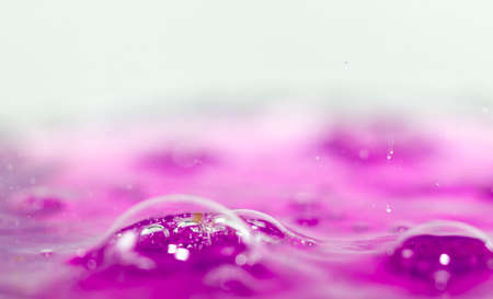 pink cocktail in a glass close upの写真素材