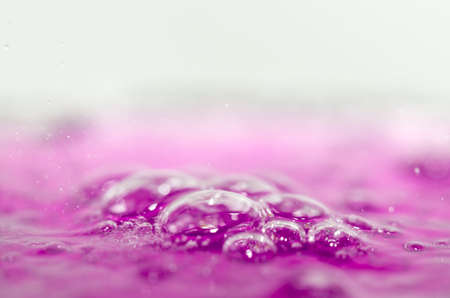 pink cocktail in a glass close upの写真素材