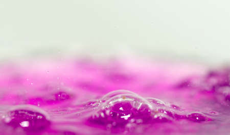 pink cocktail in a glass close upの写真素材