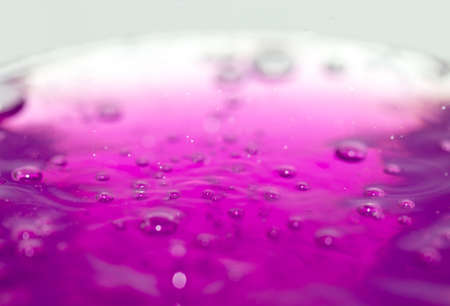 pink cocktail in a glass close upの写真素材