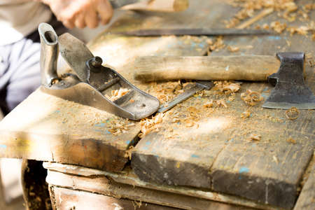 carpenter toolsの写真素材