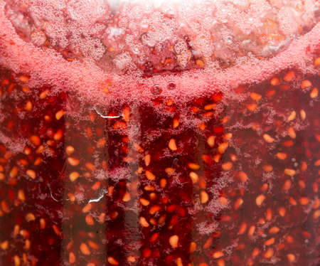 Texture: raspberry jam, food theme background