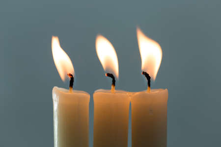 candle macroの写真素材