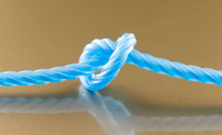 plastic rope macroの写真素材