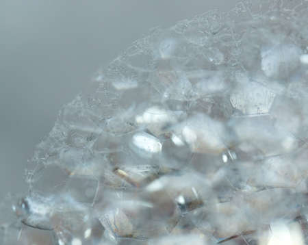 closeup Soap foam and bubbles background soapの写真素材